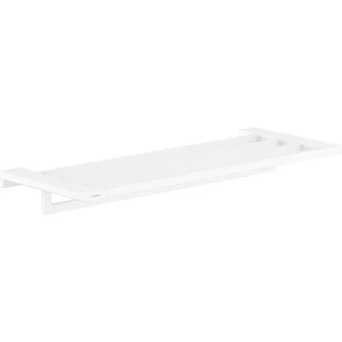 Hansgrohe 41751700 AddStoris Полотенцедержатель, матовый белый купить в интернет-магазине Сквирел