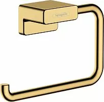 Hansgrohe 41771990 AddStoris Бумагодержатель, золото купить  в интернет-магазине Сквирел