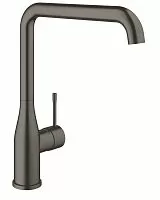 Grohe 30269AL0 Essence New Смеситель для мойки, высокий излив, темный графит матовый