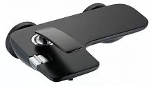 Kludi 524458775 Balance Смеситель для ванны/душа, однорычажный, черный матовый/хром