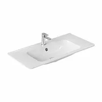 Vincea VCB-2VP100W Раковина из искусственного камня, 100х47 см, белая