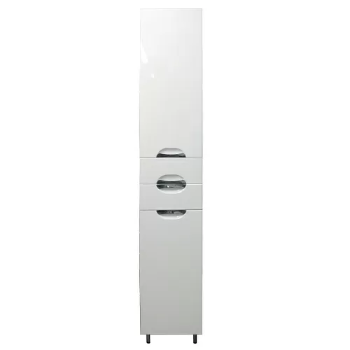 Loranto CS00024791 Стиль Шкаф-пенал, напольный, 30х199 см, белый купить  в интернет-магазине Сквирел