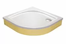 Ravak A227701310 Душевой поддон Elipso-90 EX, 90х90 см, белый