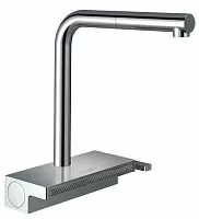 Hansgrohe 73830000 Aquno Select M81 250 Смеситель для кухни, с вытяжным душем, sBox, хром