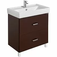 Акватон 1A1694K1AM430 Америна Тумба с раковиной, 80х44 см, темно-коричневый купить  в интернет-магазине Сквирел