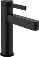 Hansgrohe 76020670 Finoris 110 Смеситель для раковины, сливной гарнитур, матовый черный