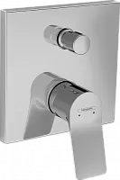 Hansgrohe 75415000 Vivenis Смеситель для ванны, встраиваемый, хром