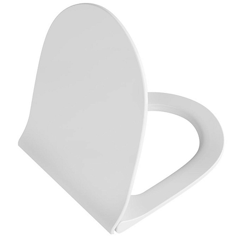 VitrA 120-003-009 Sento Сиденье тонкое микролифт, петли металл, белое снято с производства