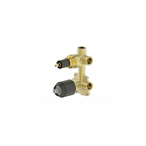 Bravat D969BW-B-ENG Built-in Внутреннее тело (3-функц.), черный