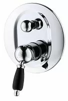 Caprigo 02B-551-crm Adria-Uno Black Edition Смеситель для душа, хром