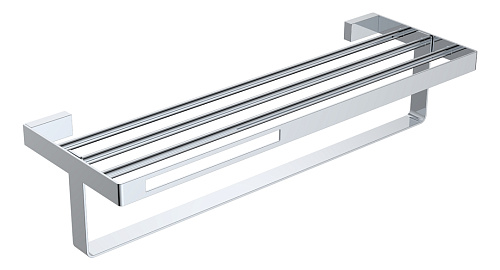 Boheme 10947-CR Q Полка для полотенец 60 см, настенная, хром купить в интернет-магазине Сквирел