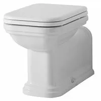 Kerasan 411601bi Waldorf Унитаз пристенный (чаша) 37х65 см, удлиненный prolungato, белый