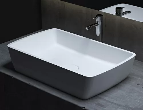 Salini 1102212MRH Gloria 11 Раковина накладная, материал S-Stone, 65х40 см, RAL