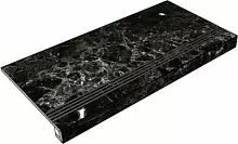 Mega Tile High Glossy GTDarkEmperadorGlossy36_4 30x60 Ступень купить в интернет-магазине Сквирел
