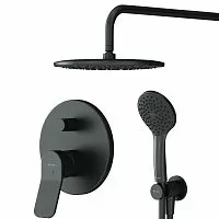 AM.PM FB85A1RH02 X-Joy Душевой комплект с верхним душем, черный