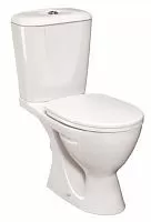 Ideal Standard W908701 Ecco New Унитаз-компакт напольный 37х63 см с сиденьем микролифт, Euro White (евробелый)