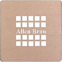Allen Brau 8.310N1-60 Priority Накладка для сифона, 13х13 см, медь