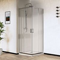 Vincea VSS-5CT900CL City Душевой уголок 90х90 см, профиль хром/стекло прозрачное