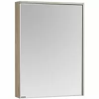 Акватон 1A231502SX850 Стоун Зеркальный шкаф 60х83 см, сосна арлингтон купить  в интернет-магазине Сквирел