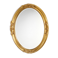 Caprigo PL030-ORO Зеркало в Багетной раме, 60х80 см, золото купить  в интернет-магазине Сквирел