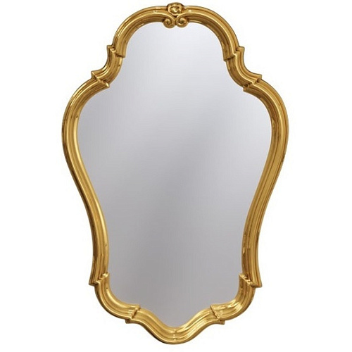 Caprigo PL475-ORO Зеркало в Багетной раме, 46х70 см, золото купить  в интернет-магазине Сквирел