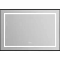 Belbagno SPC-KRAFT-985-685-TCH-WARM-NERO Kraft Зеркало с подсветкой, 99х69 см, черное купить в интернет-магазине Сквирел Belbagno SPC-KRAFT-985-685-TCH-WARM-NERO Kraft Зеркало с подсветкой, 99х69 см, черное купить  в интернет-магазине Сквирел