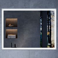 Vincea VLM-3VN100-2 Зеркало LED-подстветка, 100х80 см, c сенсорным выключателем и диммером, антизапотевание купить  в интернет-магазине Сквирел