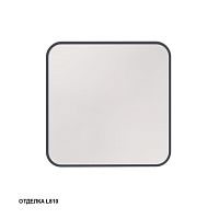 Caprigo М-288-L810 Контур Зеркало квадратное 80х80 см, графит купить  в интернет-магазине Сквирел