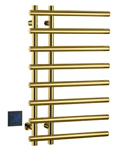 Boheme 722-G Uno Полотенцесушитель электрический, сухой, 50x80 см, золото
