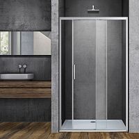 Vincea VDS-3SO120CL Soft Душевая дверь 120х195 см, профиль хром/стекло прозрачное