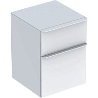 Geberit 500.357.00.1 Smyle Square Шкаф подвесной с 2 ящиками, 45х60 см, белый