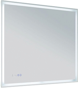 Aquanet 00288966 Оптима Зеркало без подсветки, 90х75 см, белое