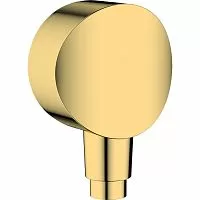 Hansgrohe 26453990 Fixfit S Шланговое подсоединение, полированное золото