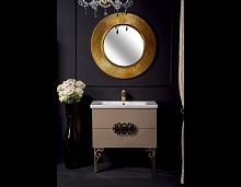 Зеркало круглое 82 см Armadi Art SHINE 528-G золото