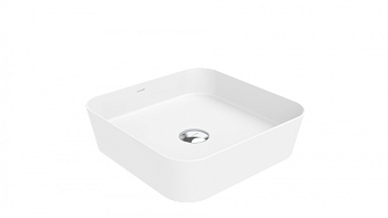 Creavit LP040-00CB00E-0000 Loop Раковина накладная 40х40 см, белый