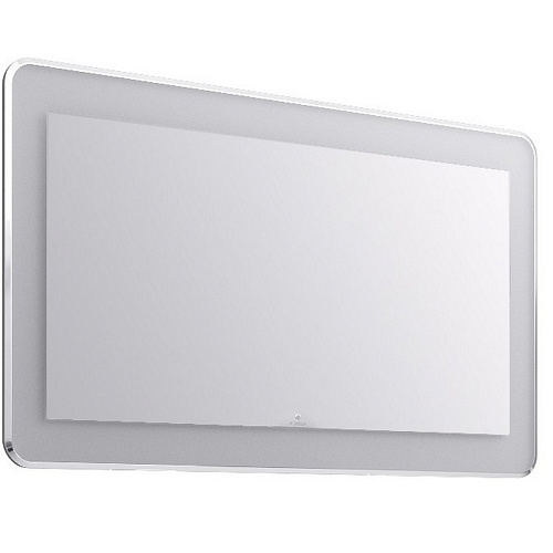 Aqwella Mal.02.12 Malaga Зеркало с подсветкой 120х70 см, белое купить  в интернет-магазине Сквирел