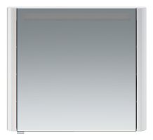 AM.PM M30MCR0801WG Sensation, Зеркальный шкаф, правый, 80х70 см, с подсветкой, белый глянец купить  в интернет-магазине Сквирел