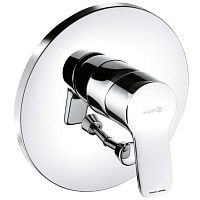 Kludi 376500565 Pure&Easy Смеситель для ванны/душа встраиваемый, внешняя часть, для 88011, хром