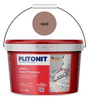Plitonit COLORIT Premium какао, 2 кг Цементная затирка