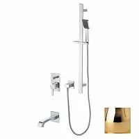 Caprigo 50-210-oro Diamante Комплект для ванны, золото