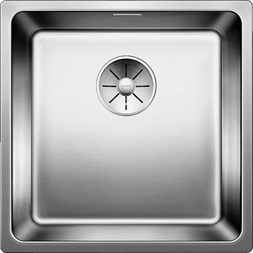 Мойка для кухни Blanco ANDANO 400-IF нерж.сталь зеркальная полировка с отв. арм. InFino  522957 снято с производства