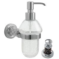 Boheme 10912-CH-CR Murano Crome Дозатор для жидкого мыла, хром/шоколад Boheme 10912-CH-CR Murano Crome Дозатор для жидкого мыла, хром/шоколад