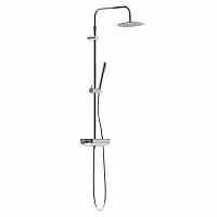 Damixa 936780000 Scandinavian Pure Душевая система с душевым смесителем-полкой, хром