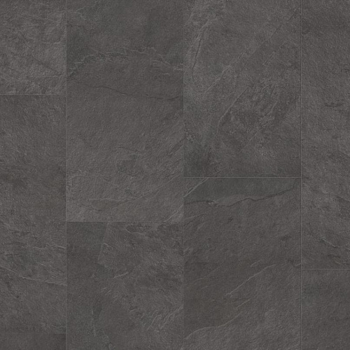 Quick-Step Ambient Click AMCL40035 Сланец чёрный, Виниловая замковая плитка снято с производства