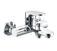 Bravat F6105161C-01 Pure Смеситель для ванны c коротким изливом, хром