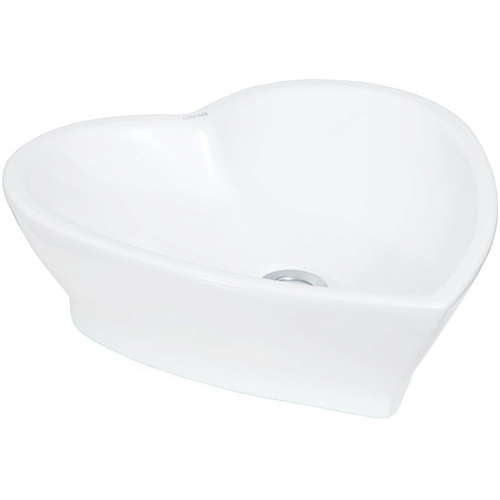 Creavit TP149-00CB00E-0000 Love Раковина накладная 45х45 см, белый