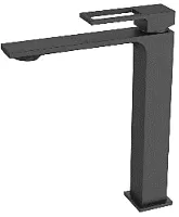 BelBagno LUC-LMC-NERO-W0 Luce Смеситель для раковины накладной, без донного клапана, чёрный
