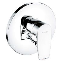 Kludi 346500575 Pure&Solid Смеситель для ванны/душа встраиваемый, внешняя часть, для 88011, хром