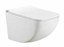 Sole DUO11SC1 Duo Унитаз подвесной с крышкой Soft-close, 36х48 см, белый
