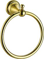 Azario AZ-91111G Elvia Полотенцедержатель кольцо, золото купить  в интернет-магазине Сквирел